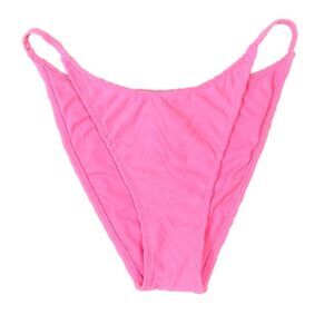 Wild Fable Wavy Textured Pink Bikini Bottoms, Size L, NWT